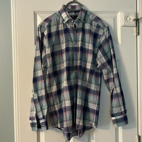 Vineyard Vines button down dress shirt men’s size small - Picture 1 of 9